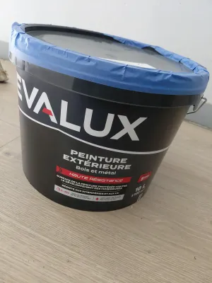 Peinture  extérieure bois et métal  ral9005
