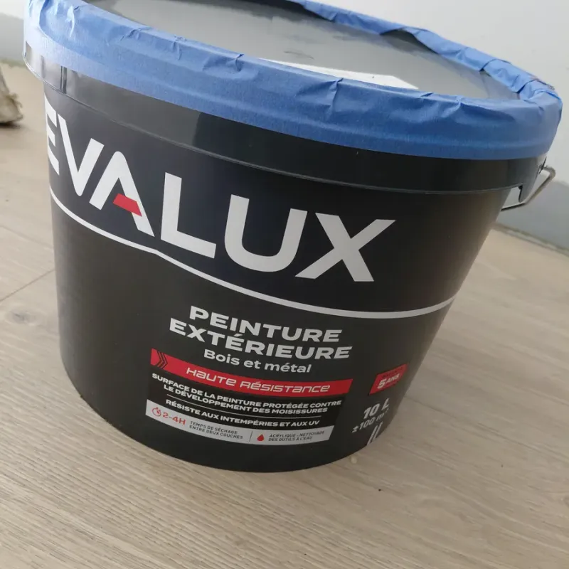 Peinture extérieure bois et métal ral9005 - Photo 1