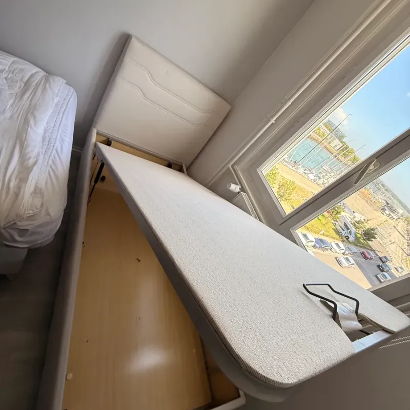 Lit coffre 90×190 avec grand espace de rangement – Très bon état - Photo 2