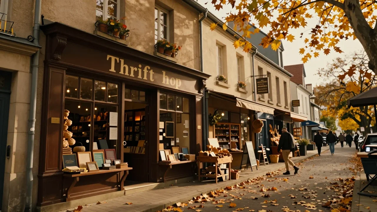 Planche à découper en bois massif posée sur un comptoir, avec une huile alimentaire et un chiffon microfibre à côté