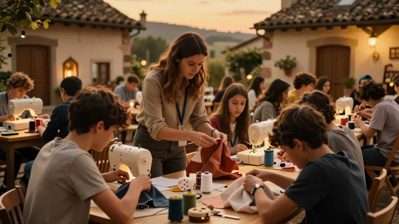 Livre d art grand format ouvert sur table, règle de mesure et lampe led pour inspection des charnières et rousseures