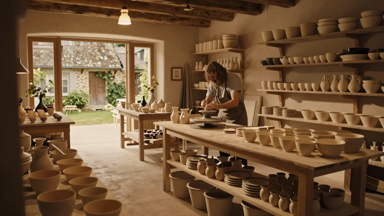 Sac à dos technique posé sur une table avec zoom sur le curseur du zip et les coutures