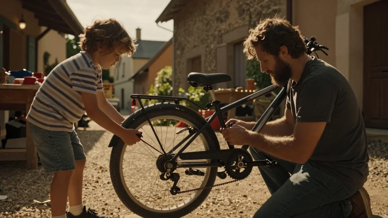 Gros plan sur un joint en silicone noir posé à côté d'un réservoir métallique de table à repasser thermique sous éclairage naturel.