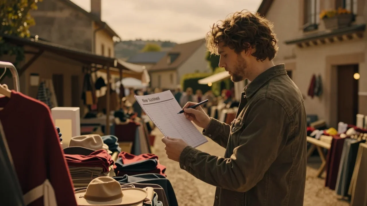 Assemblages en bois et câbles de frein d'un vélo d'enfant sur table de travail