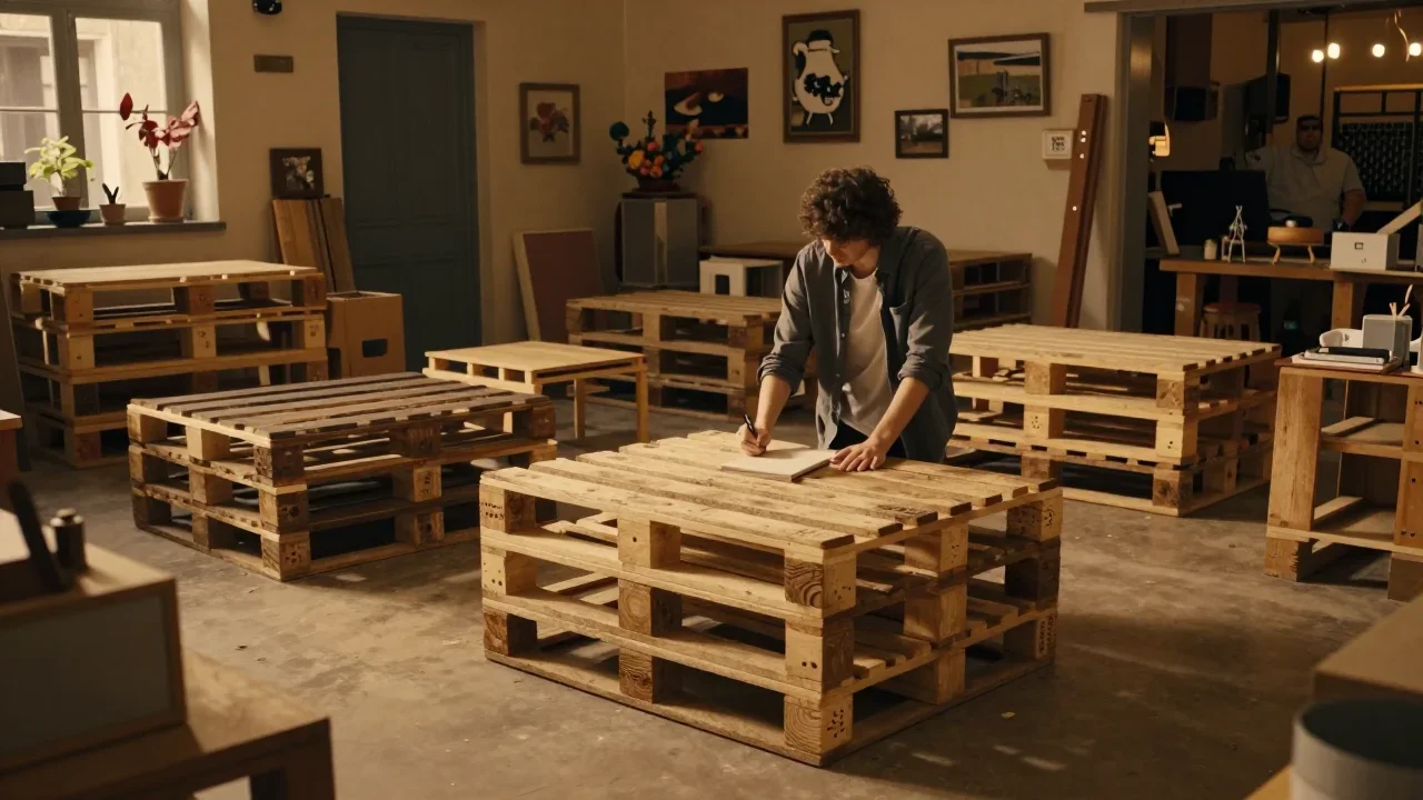 Manettes de réalité virtuelle posées sur une table avec smartphone affichant les témoins infrarouges