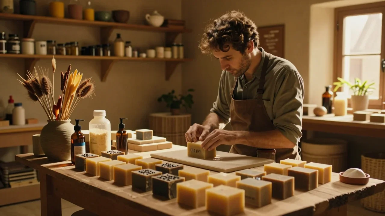 Vêtement posé à plat sur une surface blanche avec mètre ruban et pièce de monnaie pour mesurer l'usure des coutures et tester la densité du tissu