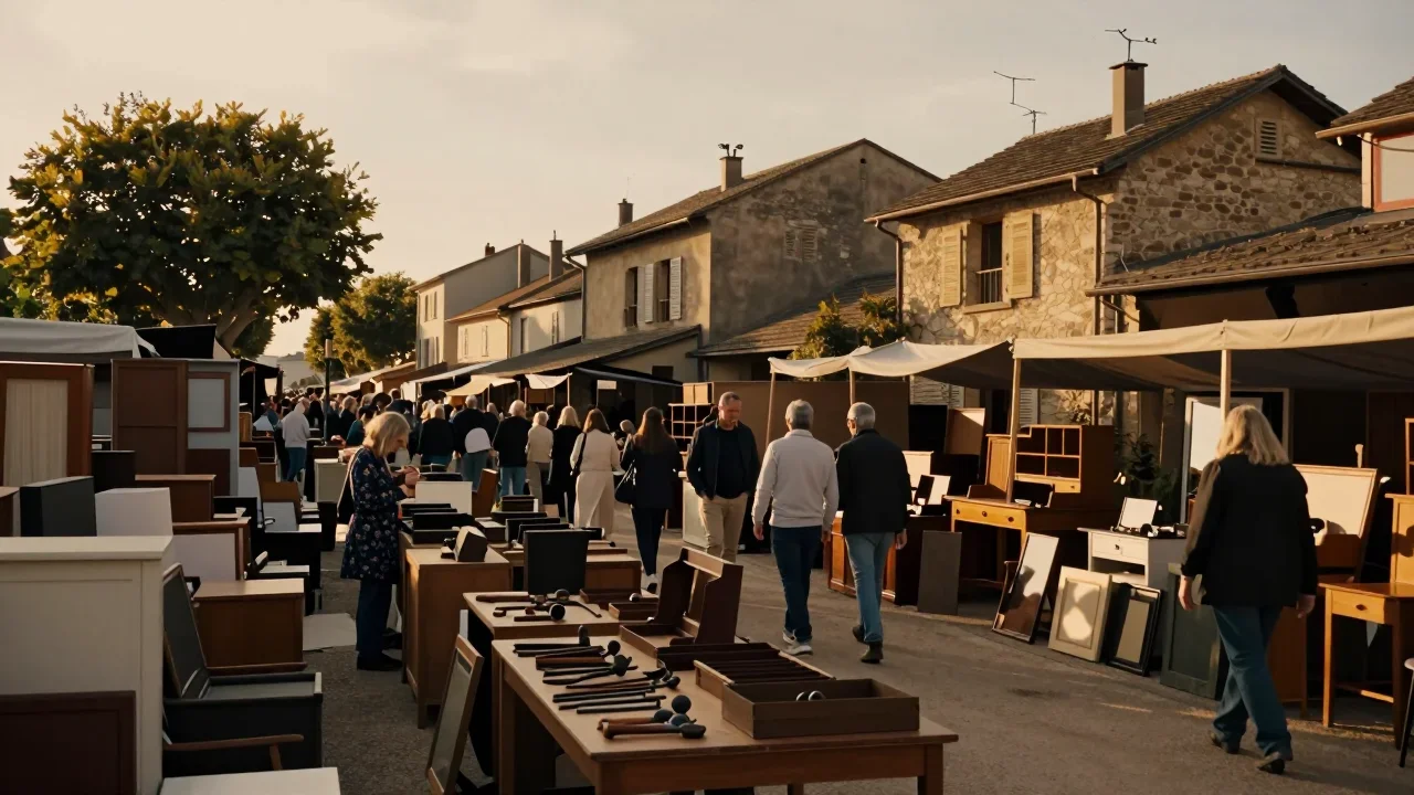 Poignée en laiton poli sur un meuble en chêne avec coulisse en bois inspectée
