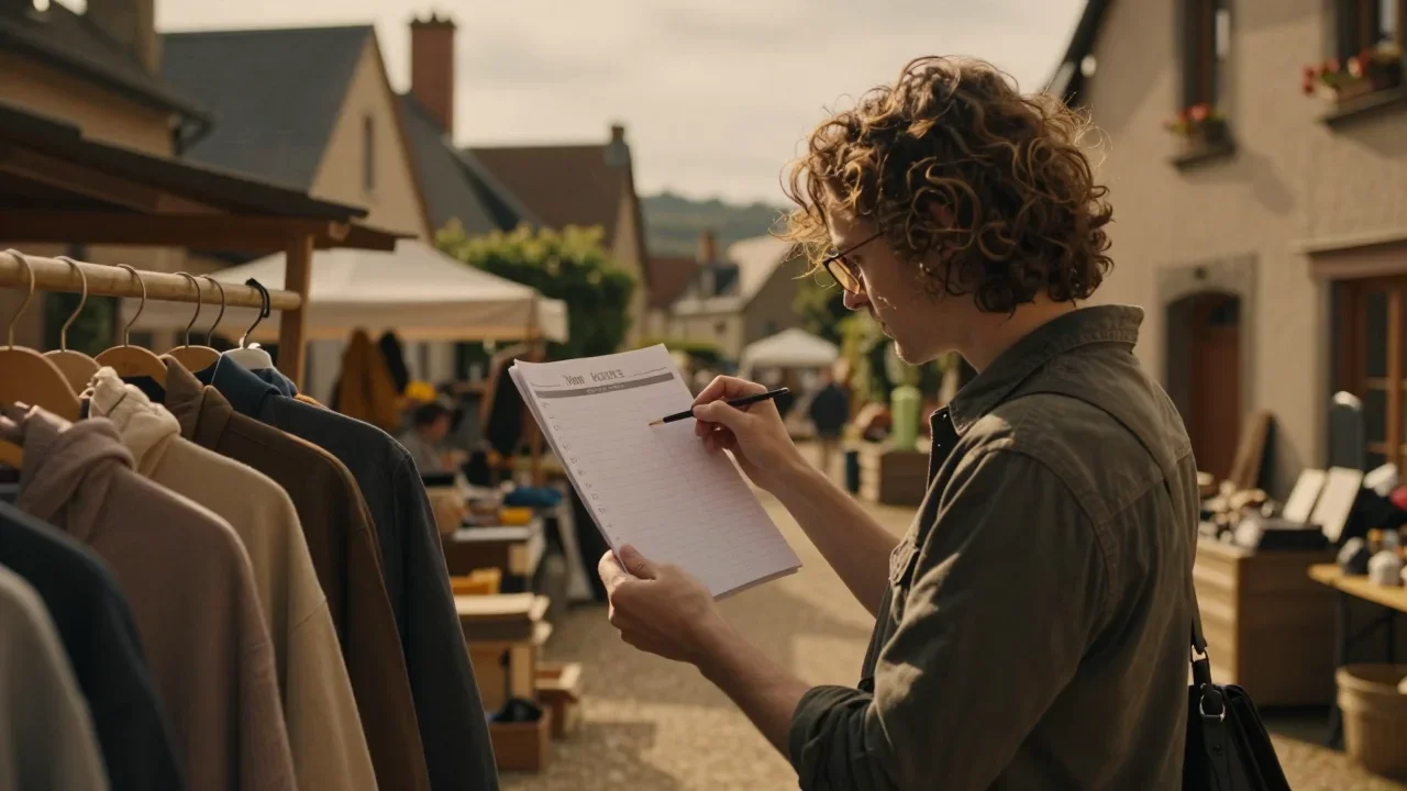Volant d'inertie en fonte et poulies dentées d'un vélo d'appartement vintage posé sur un support de test