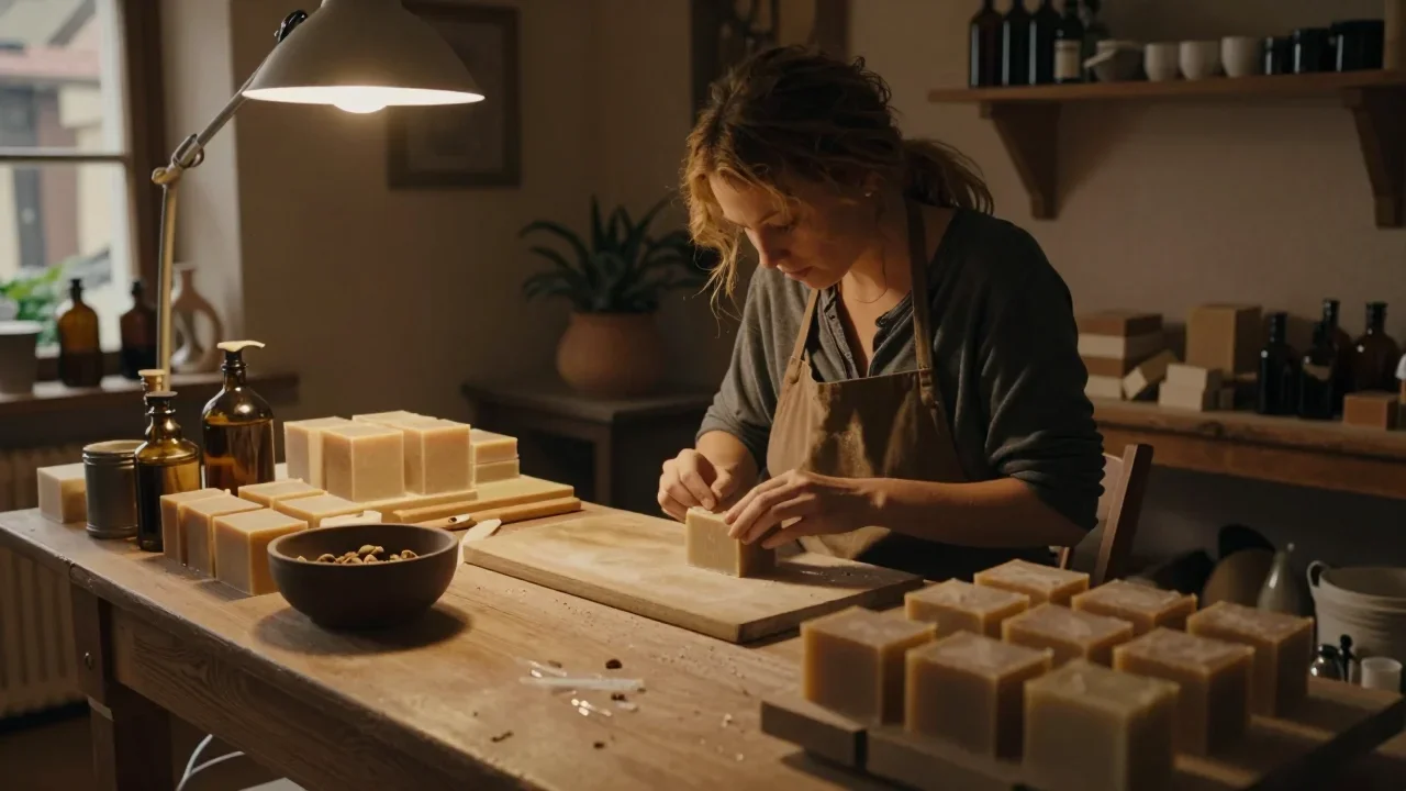 Sacoche cycliste avec points de fixation renforcés et outils de réparation posés à côté