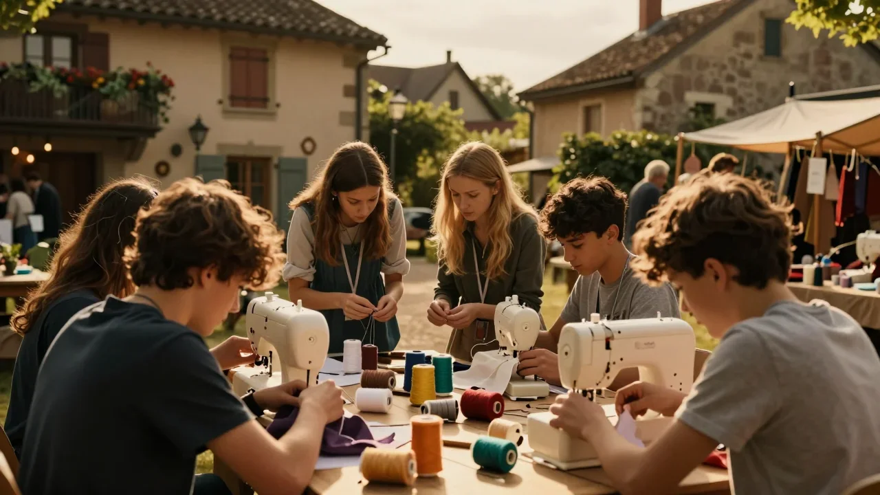 Planche de snowboard sur table de travail avec outils de réglage et fixations en cours d'inspection