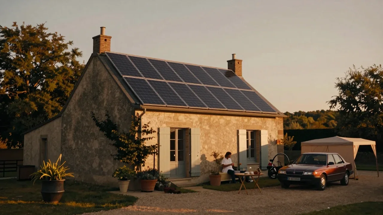Homme testant un transformateur de miroir lumineux avec un multimètre dans un atelier local