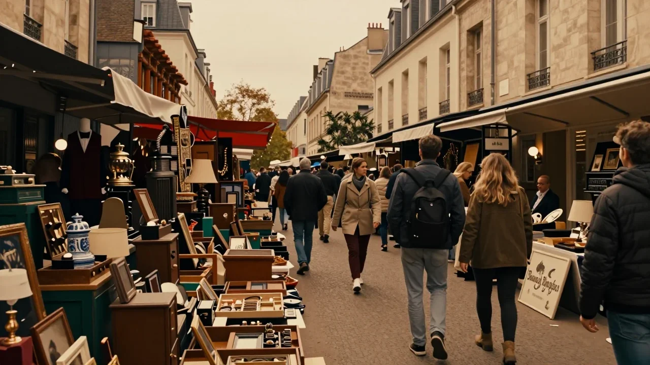 Plateau tournant restauré avec courroie neuve posé sur une table de travail