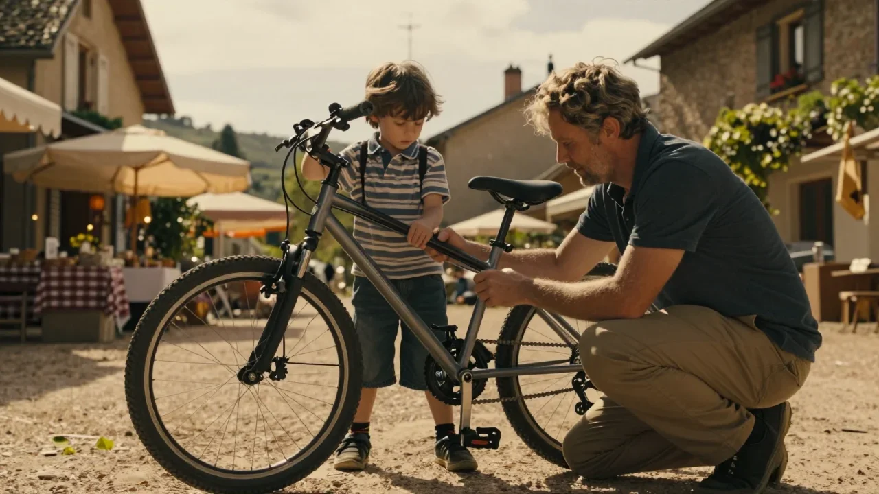 Clavier mécanique mécanique ouvert sur table en bois, switches visibles et emballage stratifié à côté