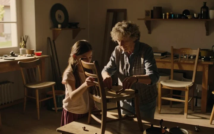 Remettre en marche une machine à écrire vintage avant mise en ligne sur trocplace