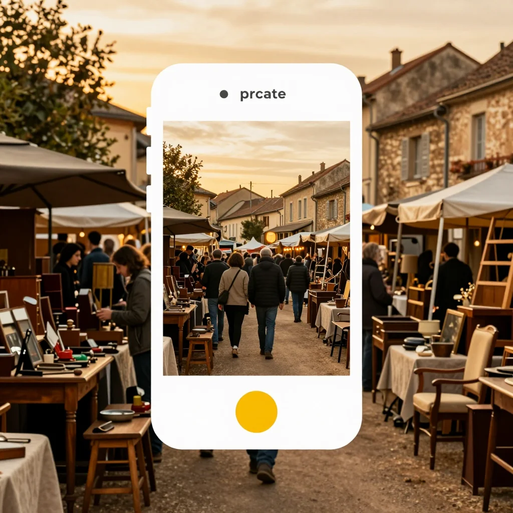 Vêtements soigneusement pliés sur une table lumineuse prêts à être envoyés via une plateforme de revente locale - illustration 3