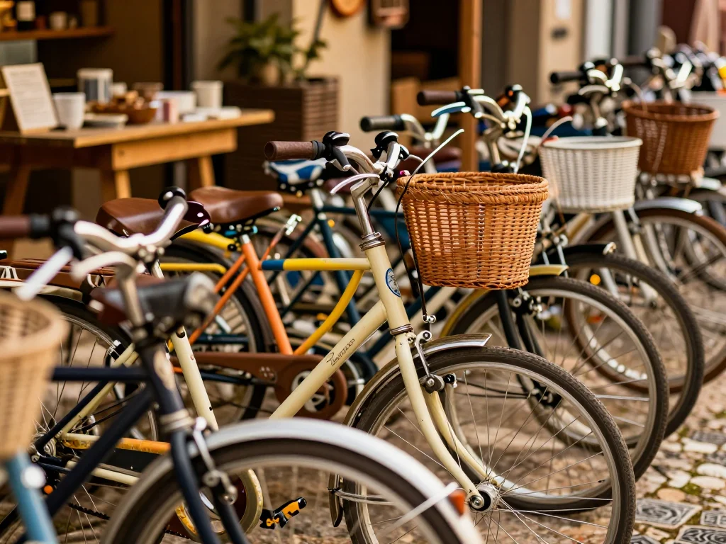 Personne testant le mécanisme de verrouillage d'une poussette légère pliable sur un sol extérieur - illustration 1