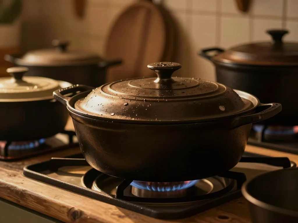 Chemises en carton recyclé imprimées posées sur une table de travail avec un décimètre et des cartes TCG alignées - illustration 1