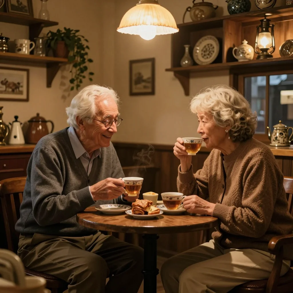 Service d'argent avec poinçons visibles posé sur papier blanc, lumière naturelle - illustration 3