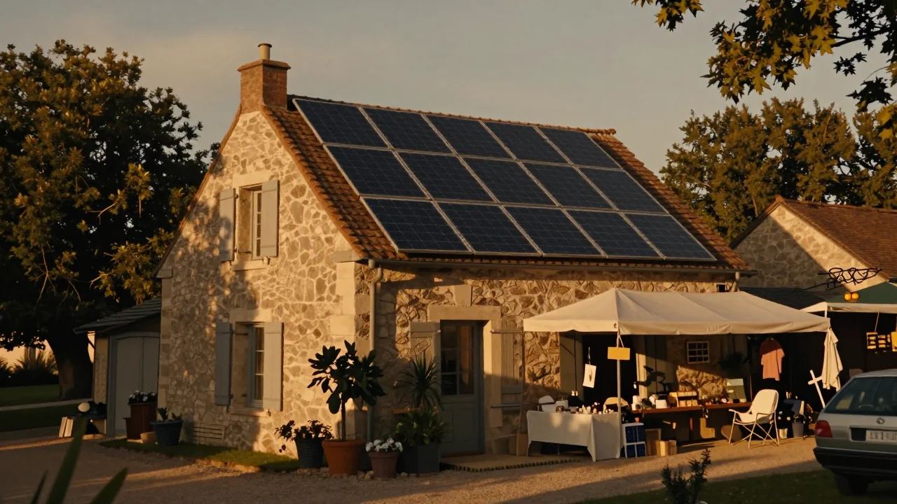Amplificateur guitare à lampes sur table en bois, photographié sous lumière naturelle avec fiches techniques visibles - illustration 2