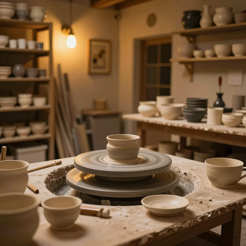 Sac de couchage synthétique déroulé sur une table en bois avec un mètre ruban et une fiche technique à côté - illustration 3