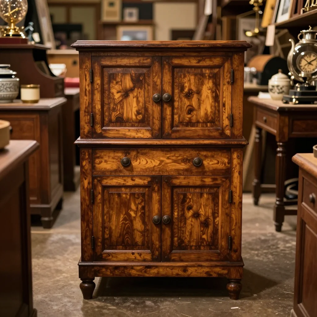 Jumelles optiques posées sur une table en bois avec lumière naturelle, lentilles frontales propres et joints visibles - illustration 3