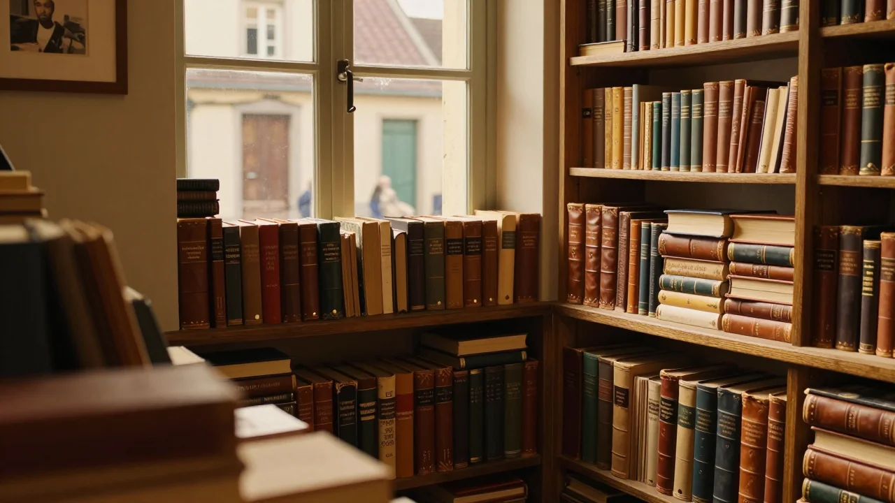 Table de ping pong pliable dépliée sur sol carrelé, photos des charnières et du filet avec mètre ruban - illustration 2
