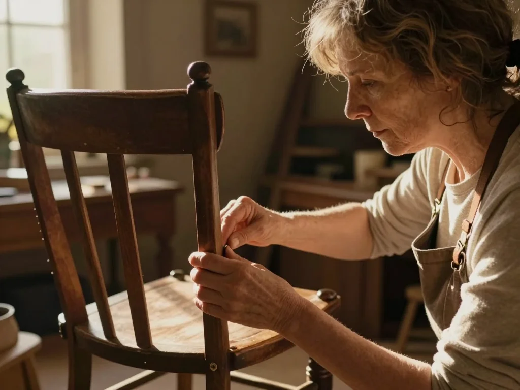 Reflex numérique Canon EOS posé sur table avec objectif déposé, test de capteur en cours sur écran LCD - illustration 1