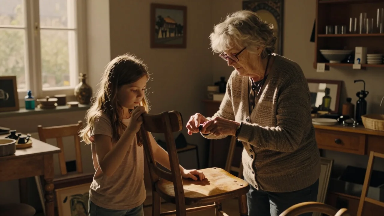 Reflex numérique Canon EOS posé sur table avec objectif déposé, test de capteur en cours sur écran LCD - illustration 2