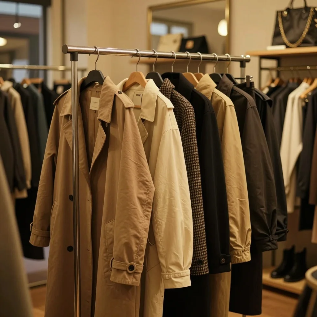 Valise rigide aluminium posée sur fond neutre avec mètre-ruban et pièce de monnaie pour échelle - illustration 3