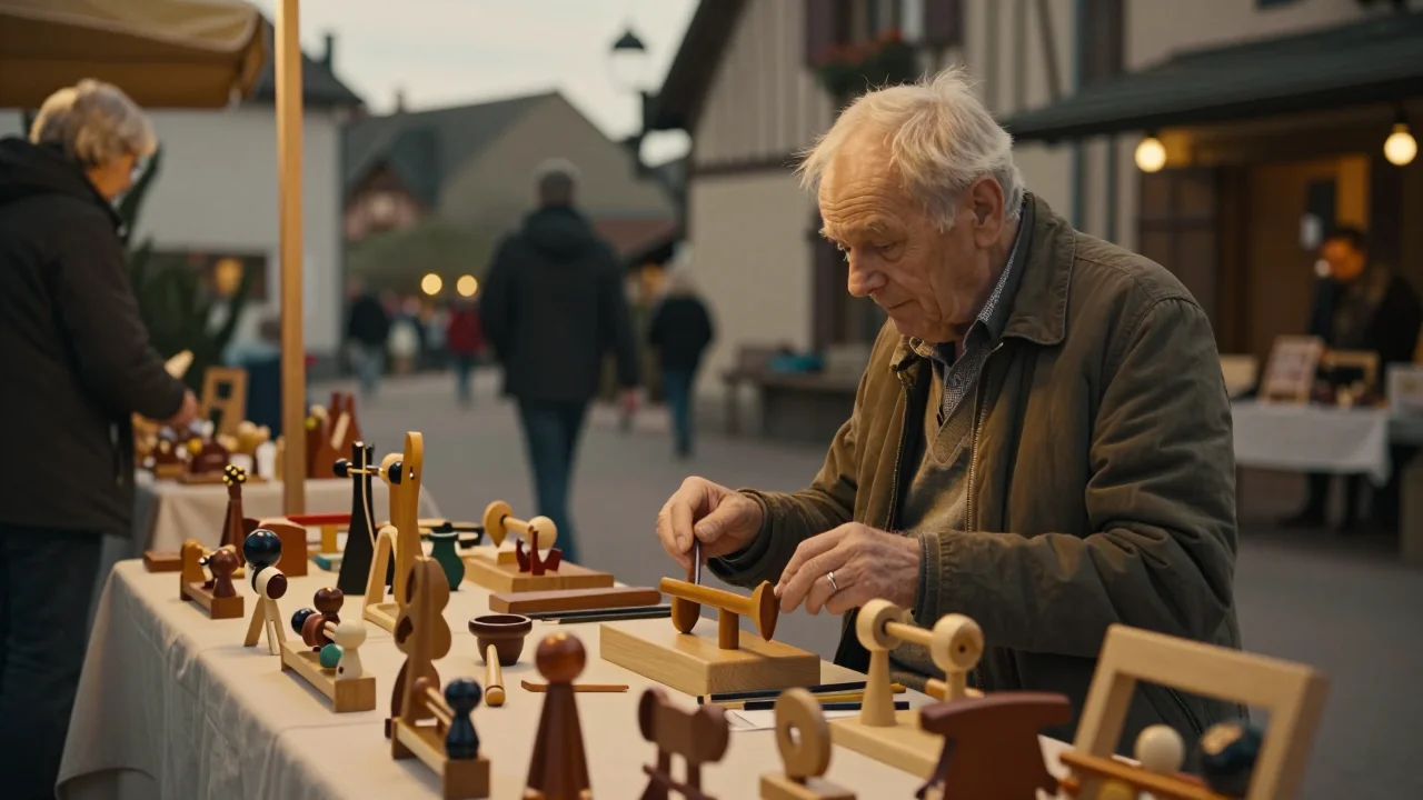 Lavevaisselle encastrable ouvert montrant la pompe et le filtre inférieur sur un sol carrelé clair - illustration 2
