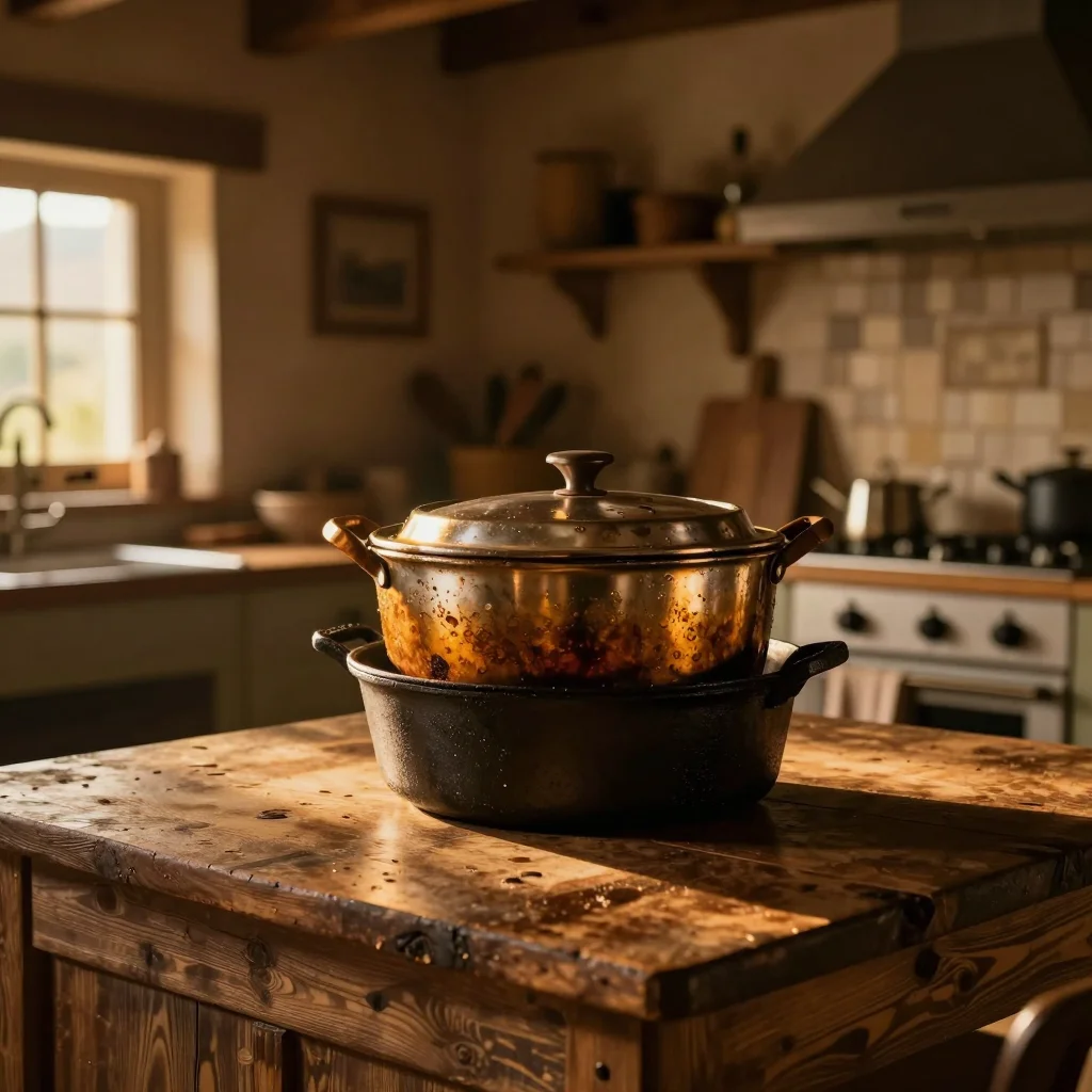 Coffre-fort domestique ancien ouvert montrant le cadran à combinaison et la plaque de fond - illustration 3