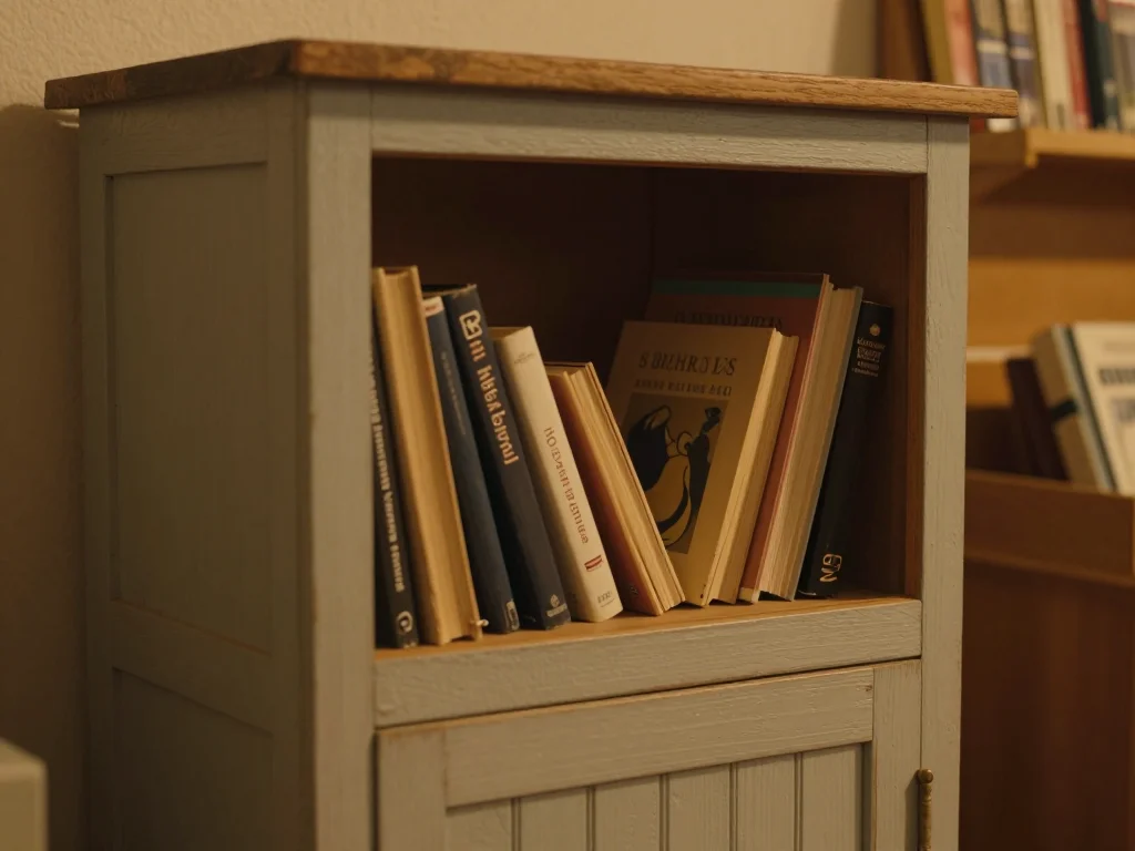 Blender professionnel d'occasion posé sur une table en bois avec un multimètre et une règle métrique à côté - illustration 1