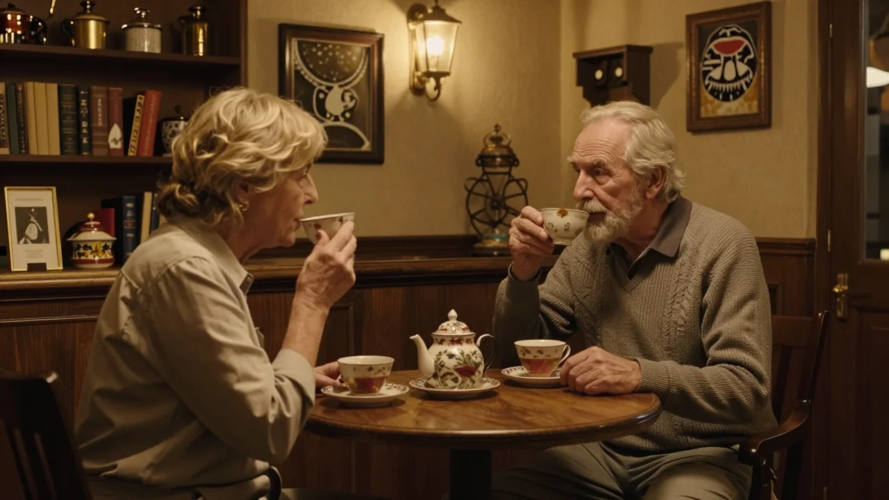 Microphone électrostatique de studio posé sur un pupitre avec courbe de réponse imprimée et outil de mesure numérique - illustration 2