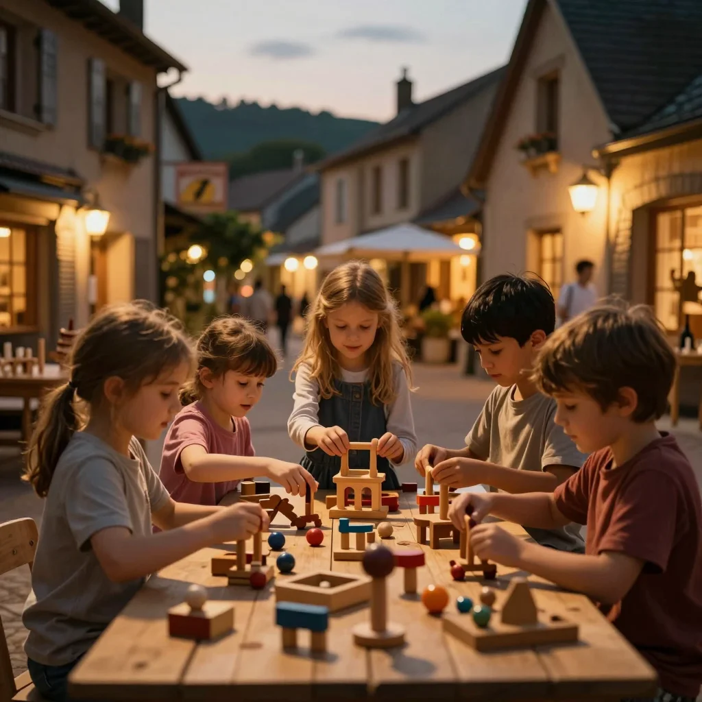Étui en cuir d'occasion ouvert sur une table de travail, montrant les coutures et la glissière testée - illustration 3