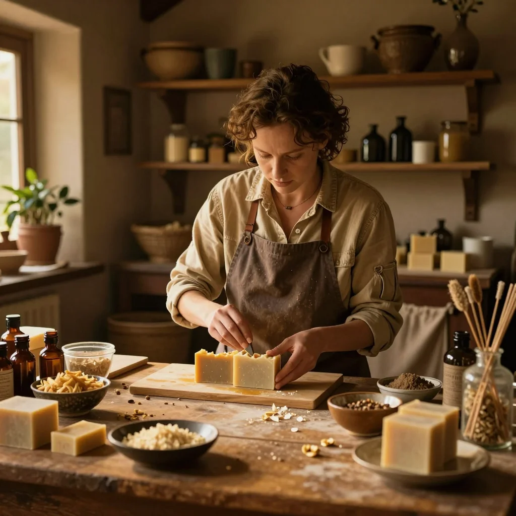 Machine à écrire mécanique Olivetti restaurée sur établi avec outils de précision et papier calque - illustration 3