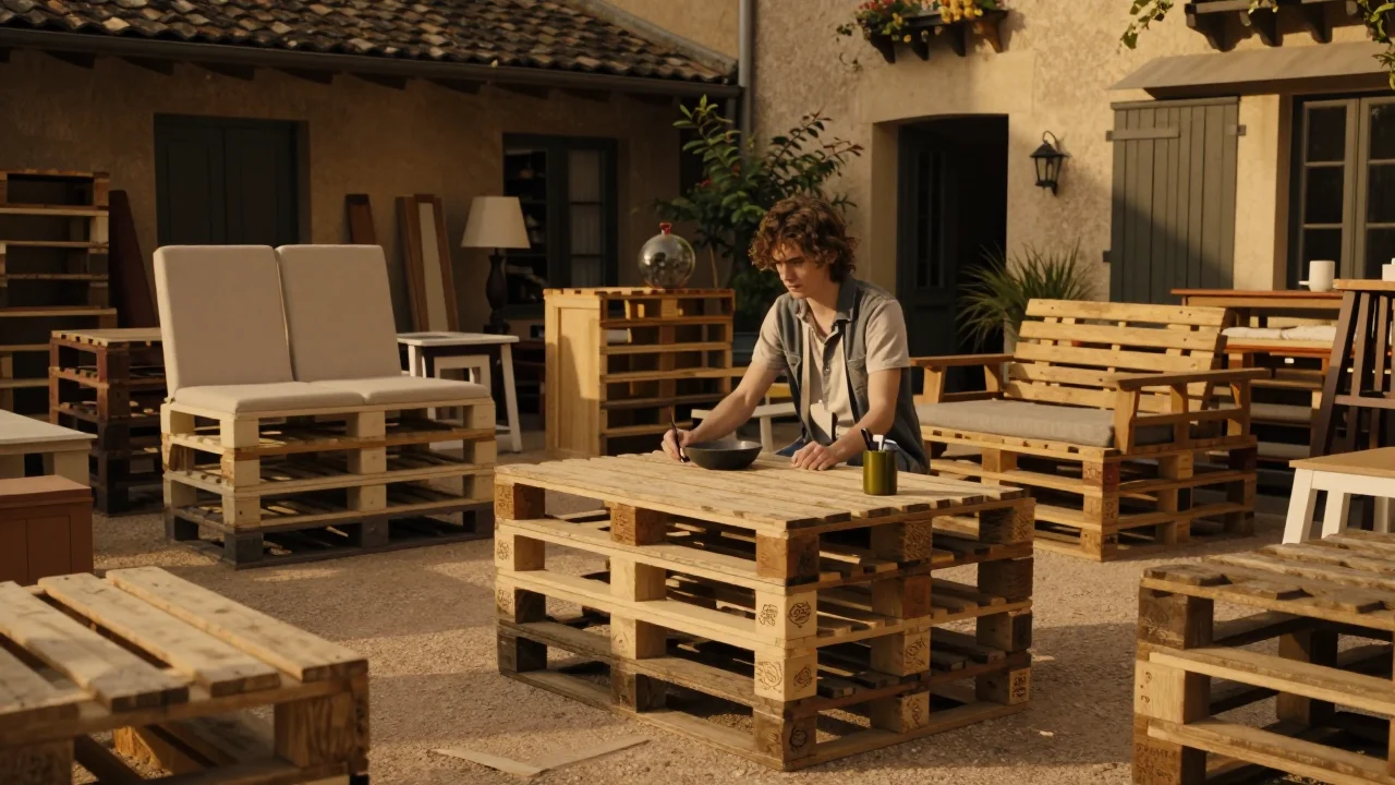 Accordéon diatonique d'occasion posé sur une table, soufflet partiellement ouvert, bouchons liège visibles et plaque signalétique nette - illustration 2