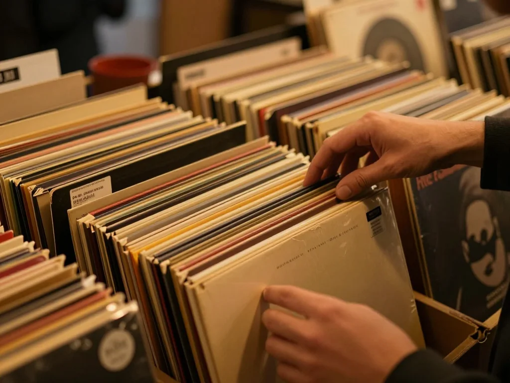 Jeux d'outils de jardin en fonte disposés sur une bâche propre avec mètre ruban pour référence d'échelle - illustration 1