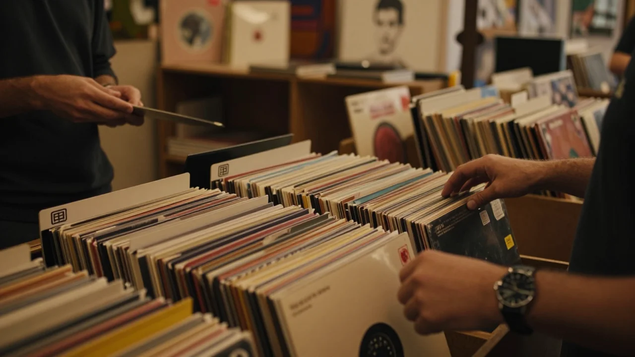 Jeux d'outils de jardin en fonte disposés sur une bâche propre avec mètre ruban pour référence d'échelle - illustration 2