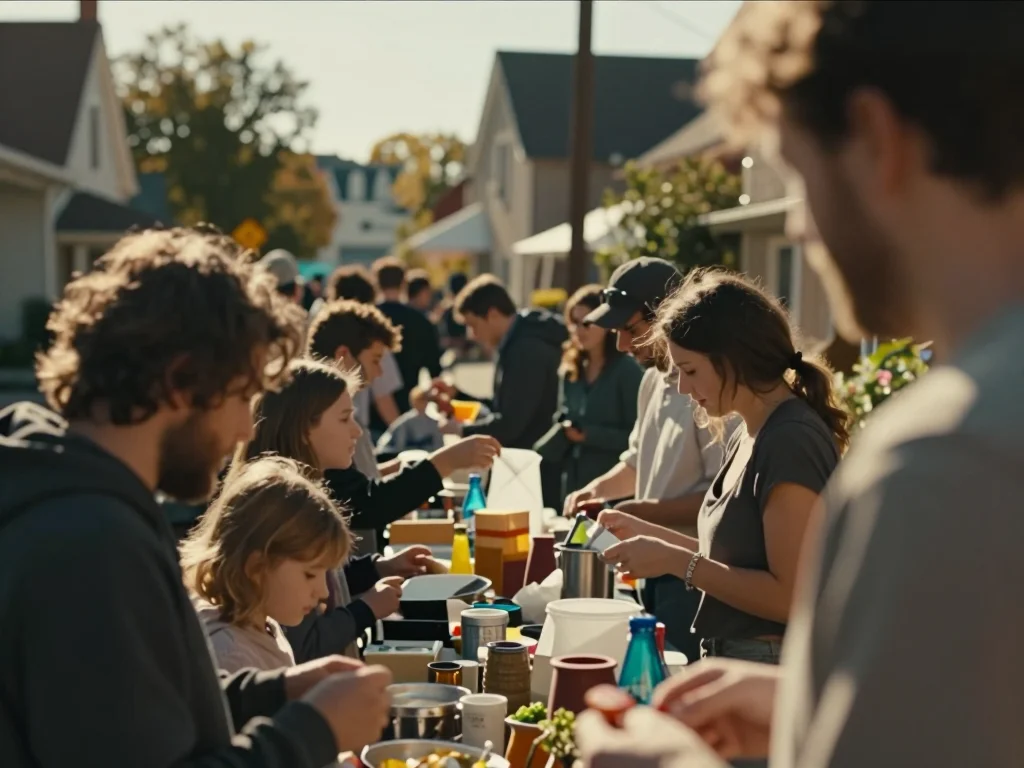 Service de thé japonais en porcelaine posé sur une table en bois avec loupe et lampe LED pour inspection des microfissures sous émail - illustration 1