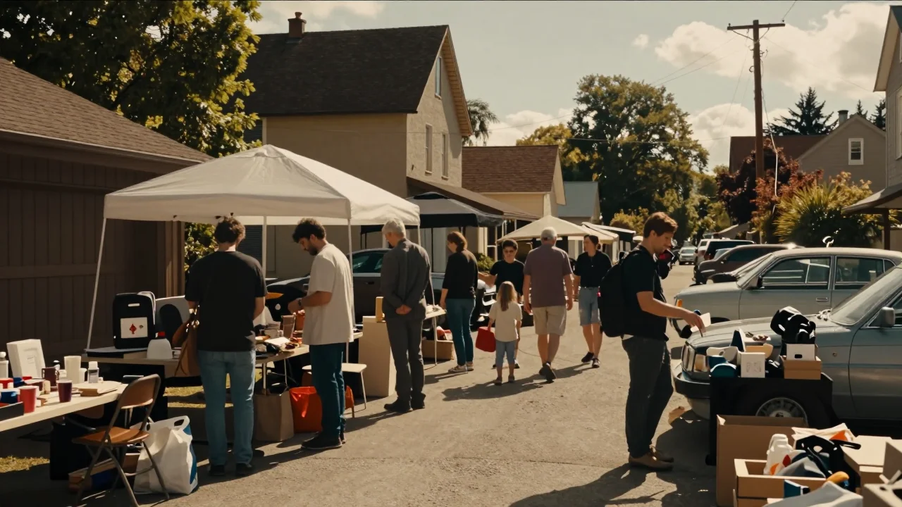 Service de thé japonais en porcelaine posé sur une table en bois avec loupe et lampe LED pour inspection des microfissures sous émail - illustration 2