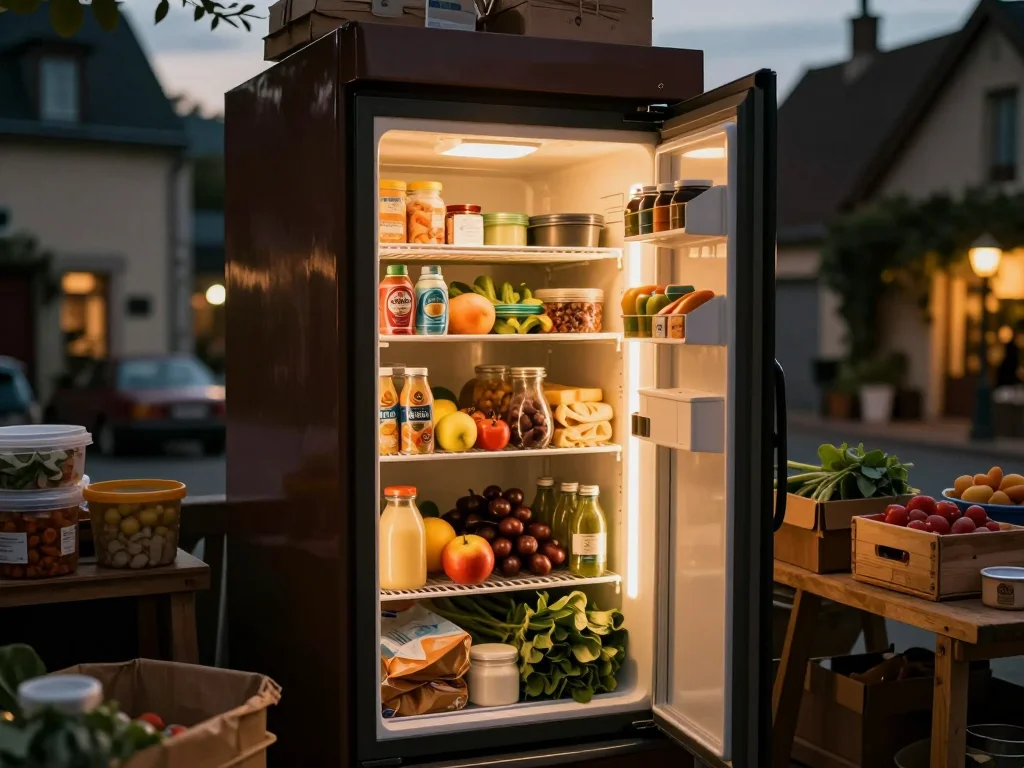Vue de dessus d'une Olivetti Lettera32 posée sur un carton mat avec page test typographique et outils de lubrification à proximité - illustration 1