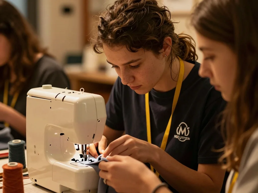 Livre d art grand format ouvert sur table, règle de mesure et lampe led pour inspection des charnières et rousseures - illustration 1