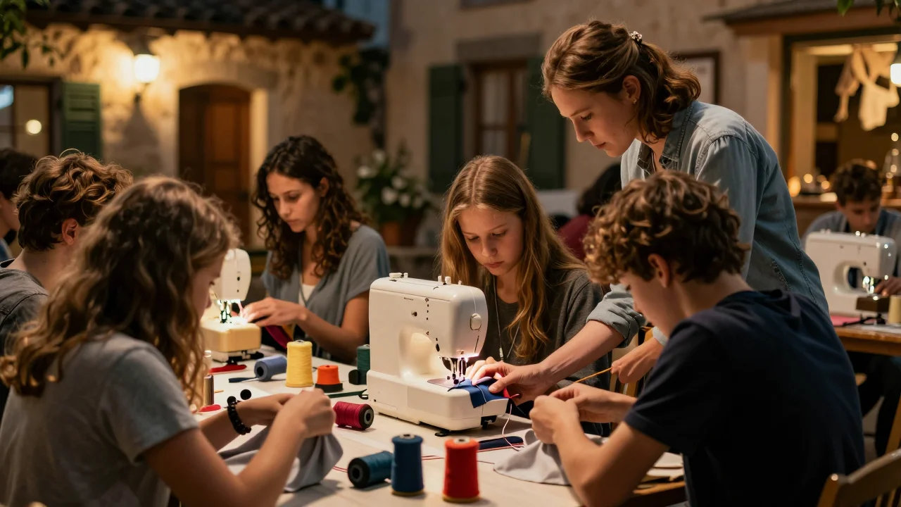Livre d art grand format ouvert sur table, règle de mesure et lampe led pour inspection des charnières et rousseures - illustration 2
