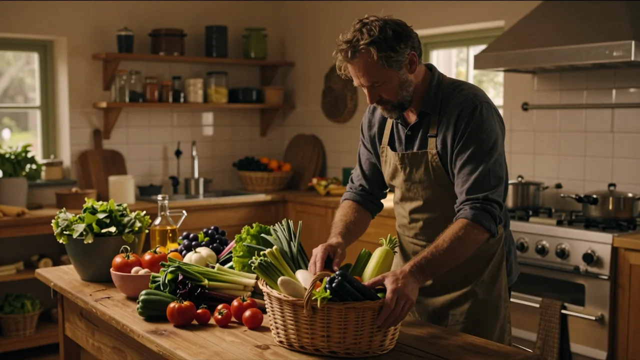 Outils de charpentier anciens en cours de nettoyage et calibrage sur une table de travail - illustration 2