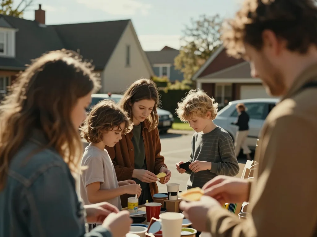 Objectif argentique Pentax M42 posé sur un tapis de travail avec outils de nettoyage et grille de test de netteté - illustration 1