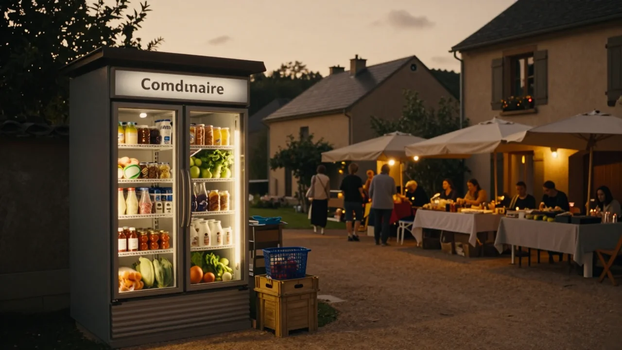 Accordéon diatonique d'occasion posé sur une table en bois avec règle métrique et lumière naturelle - illustration 2