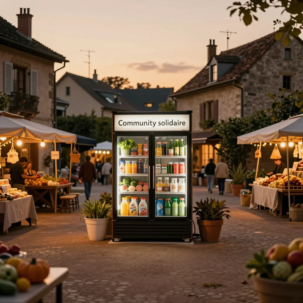 Accordéon diatonique d'occasion posé sur une table en bois avec règle métrique et lumière naturelle - illustration 3