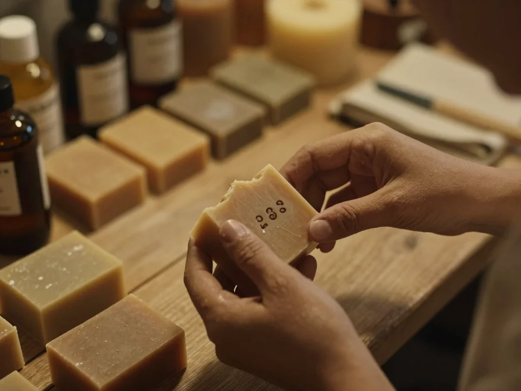 Phare automobile d'occasion posé sur une table avec lampe de test et multimètre - illustration 1