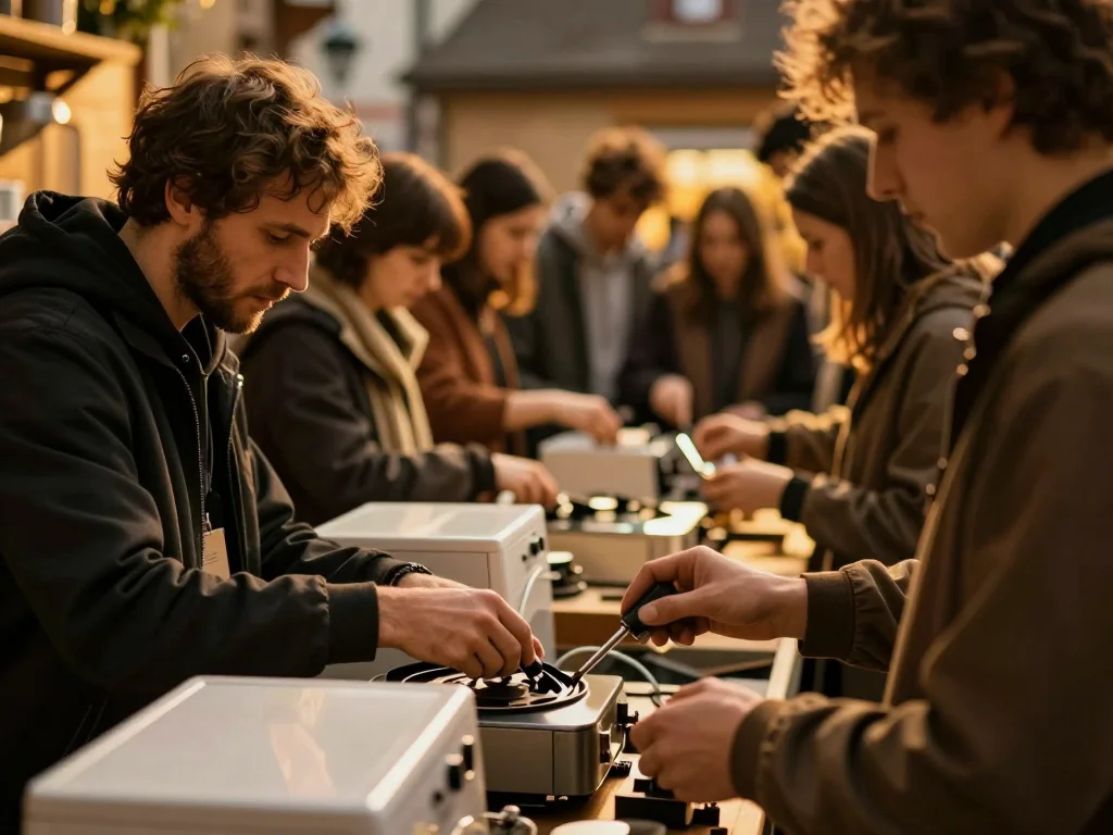 Chaise haute en pin avec inspection des pieds et test du vernis sur le plateau - illustration 1