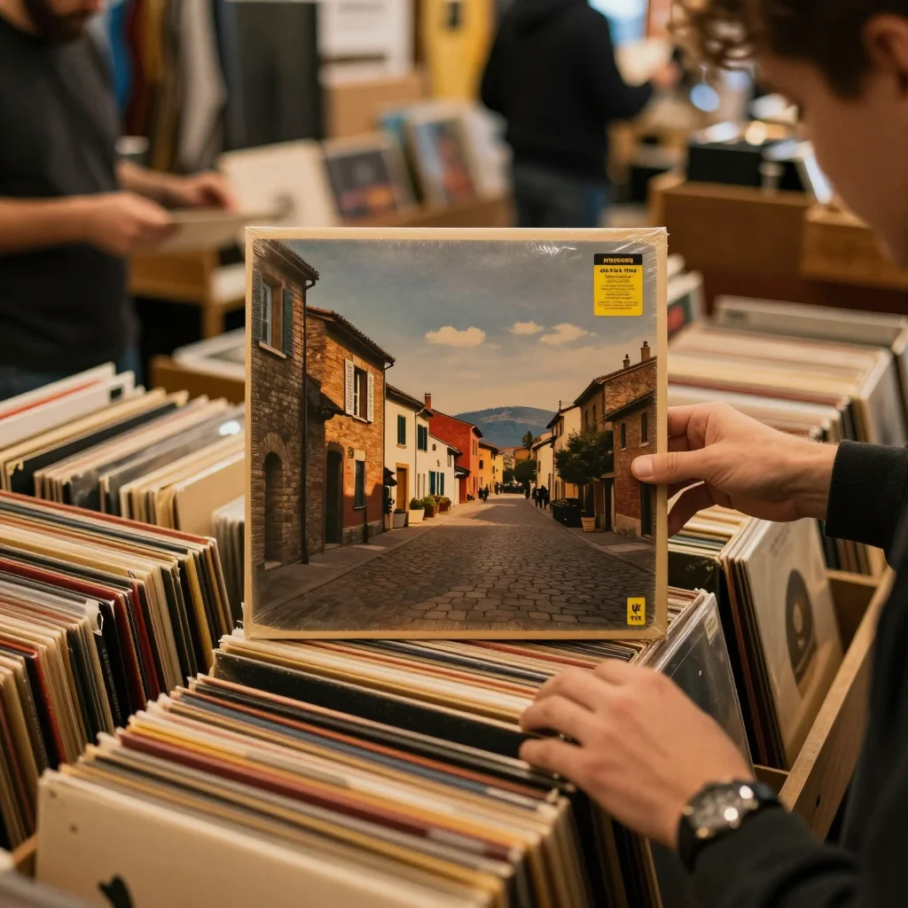Objectif argentique Nikon AI posé sur une table de travail avec un chiffon microfibre et une lampe torche pour inspection des lamelles - illustration 3